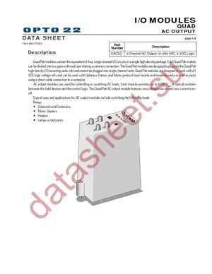 OAC5Q datasheet  